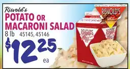 Restaurant Depot Risvold's POTATO OR MACARONI SALAD offer