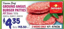 Restaurant Depot Frozen Beef GROUND ANGUS BURGER PATTIES offer