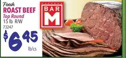 Restaurant Depot Fresh ROAST BEEF Top Round offer