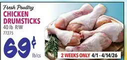 Restaurant Depot Fresh Poultry CHICKEN DRUMSTICKS offer