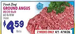 Restaurant Depot Fresh Beef GROUND ANGUS 80/20 Bulk offer
