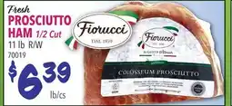 Restaurant Depot Fresh PROSCIUTTO HAM 1/2 Cut offer