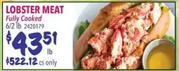 Restaurant Depot LOBSTER MEAT offer