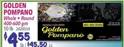 Restaurant Depot GOLDEN POMPANO offer