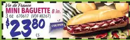 Restaurant Depot Vie de France MINI BAGUETTE offer