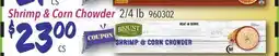 Restaurant Depot SHRIMP & CORN CHOWDER offer