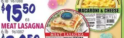 Restaurant Depot MEAT LASAGNA offer