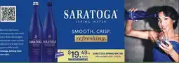 Restaurant Depot SARATOGA SPRING WATER offer