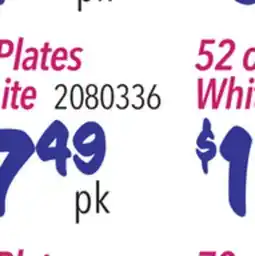 Restaurant Depot Plates offer