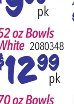 Restaurant Depot 52 oz Bowls offer