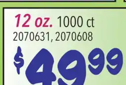 Restaurant Depot 12 oz. 1000 ct offer