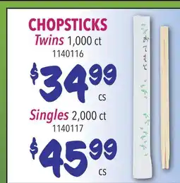 Restaurant Depot CHOPSTICKS offer