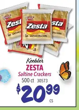 Restaurant Depot Keebler ZESTA Saltine Crackers offer