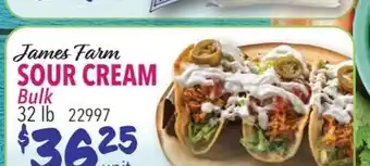 Restaurant Depot James Farm SOUR CREAM offer