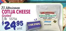 Restaurant Depot El Mexicano COTIJA CHEESE offer
