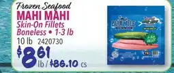 Restaurant Depot Frozen Seafood MAHI MAHI Skin-On Fillets offer