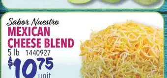 Restaurant Depot Sabor Nuestro MEXICAN CHEESE BLEND offer