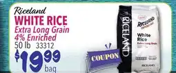 Restaurant Depot Riceland WHITE RICE Extra Long Grain 4% Enriched offer