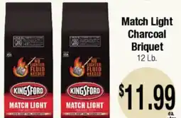 Big Saver Foods Match Light Charcoal Briquet offer