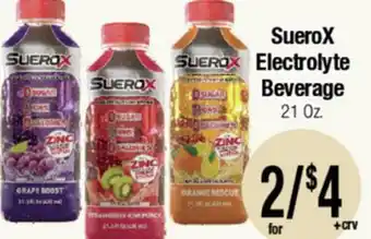Big Saver Foods SueroX Electrolyte Beverage offer
