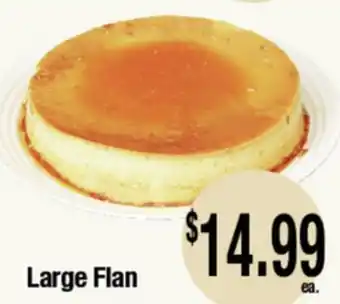 Big Saver Foods Large Flan offer