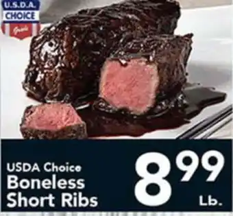 Eurofresh Market USDA Choice Boneless Short Ribs offer