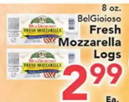 Eurofresh Market 8 oz. BelGioioso Fresh Mozzarella Logs offer
