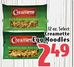 Eurofresh Market 12 oz. Select Creamette Egg Noodles offer