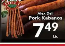Eurofresh Market Alex Deli Pork Kabanos offer