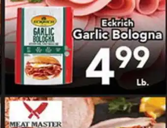 Eurofresh Market Eckrich Garlic Bologna offer