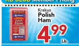 Eurofresh Market Krakus Polish Ham offer