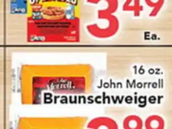 Eurofresh Market John Morrell Braunschweiger offer