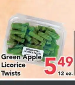 Eurofresh Market Green Apple Licorice Twists offer