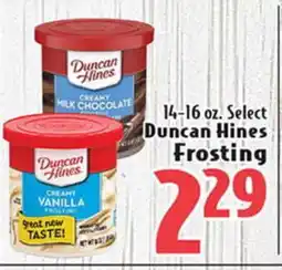 Eurofresh Market 14-16 oz. Select Duncan Hines Frosting offer
