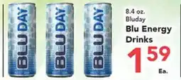 Eurofresh Market 8.4 oz. Bluday Blu Energy Drinks offer