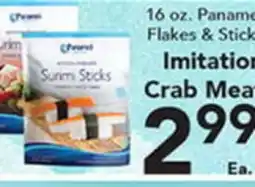 Eurofresh Market 16 oz. Panamen Flakes & Sticks Imitation Crab Meat offer