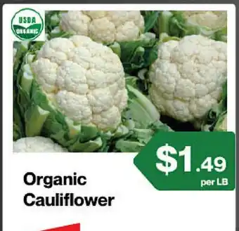Market Place on Oakton Organic Cauliflower offer