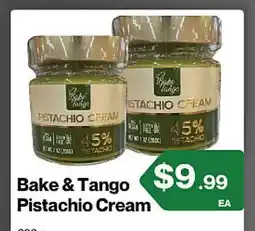 Market Place on Oakton Bake & Tango Pistachio Cream offer
