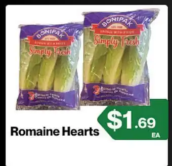Market Place on Oakton Romaine Hearts offer