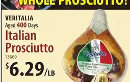 Restaurant Depot VERITALIA Aged 400 Days Italian Prosciutto offer