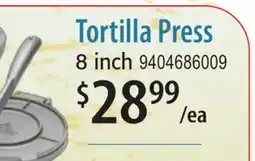 Restaurant Depot Tortilla Press offer