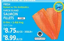 Restaurant Depot FAROE ISLAND SALMON FILLETS offer