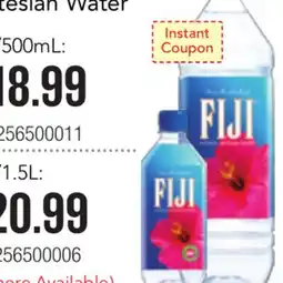 Restaurant Depot FIJIesian Water offer