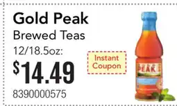Restaurant Depot Gold Peak Brewed Teas offer