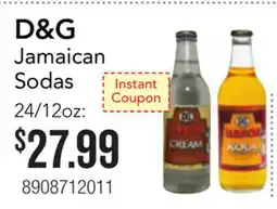 Restaurant Depot D&G Jamaican Sodas offer