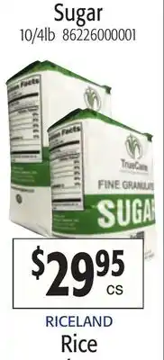 Restaurant Depot RICELAND Sugar offer