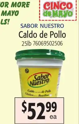 Restaurant Depot SABOR NUESTRO Caldo de Pollo offer