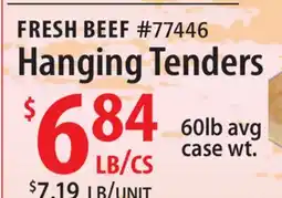 Restaurant Depot FRESH BEEF #77446 Hanging Tenders offer