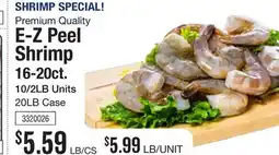 Restaurant Depot Premium Quality E-Z Peel Shrimp offer