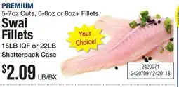 Restaurant Depot Swai Fillets offer